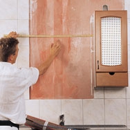 Установка системы обогрева зеркал Devi. Шаг1