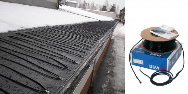 Антиобледенение и снеготаяние c нагревательным кабелем DEVIasphalt™ 30T Антиобледенение и снеготаяние c нагревательным кабелем DEVIasphalt™ 30T